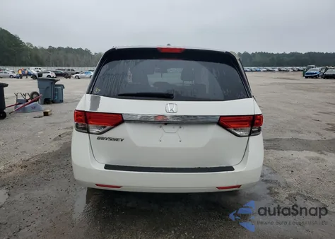2015 Honda Odyssey Exl from USA, damaged, VIN 5FNRL5H68FB012217